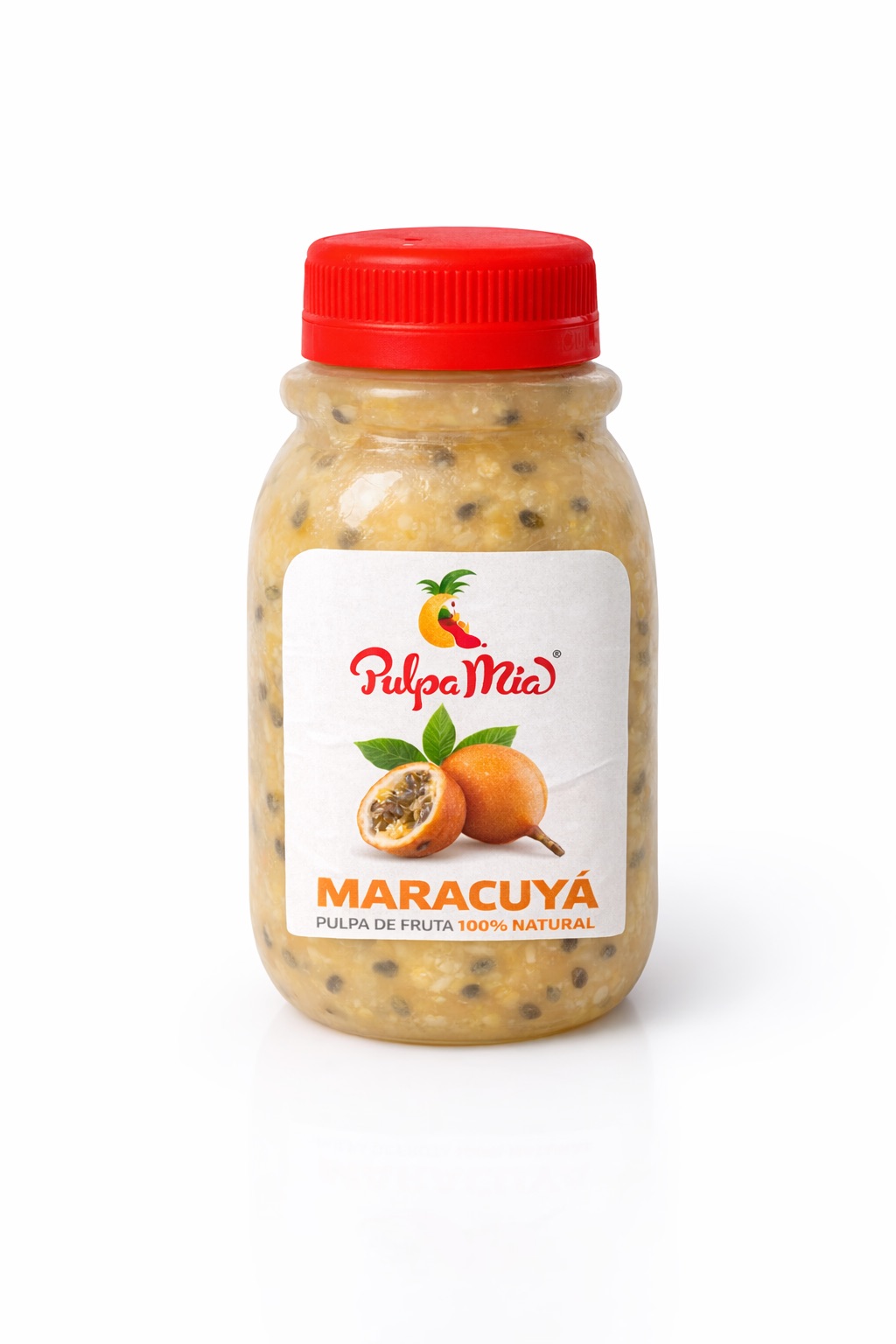 pulpa de maracuya pulpamia 250 ml concentrado para frappes y smoothies