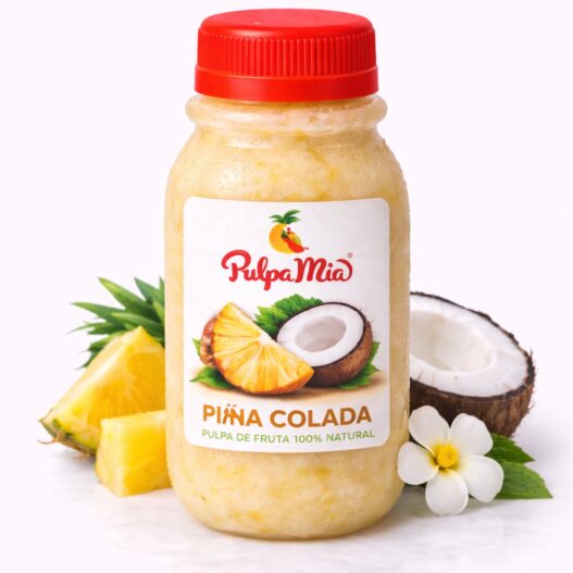 pulpa pina colada pulpamia 250 ml concentrado para frappes micheladas y smoothies