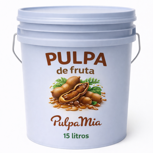 Pulpa de tamarindo 15 litros pulpamia en cubeta pulpa de fruta para bebidas y frappes