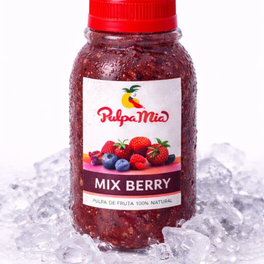 pulpa de mixberry pulpamia 250 ml concentrado para frappes