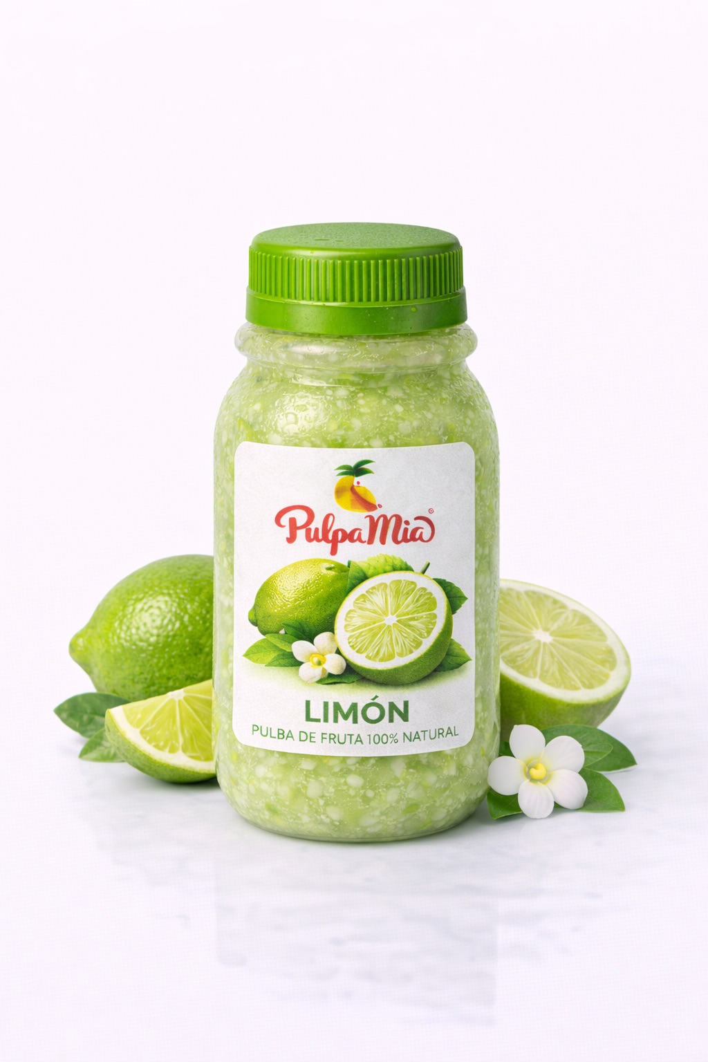 pulpa de limon pulpamia 250 ml concentrado para frappes