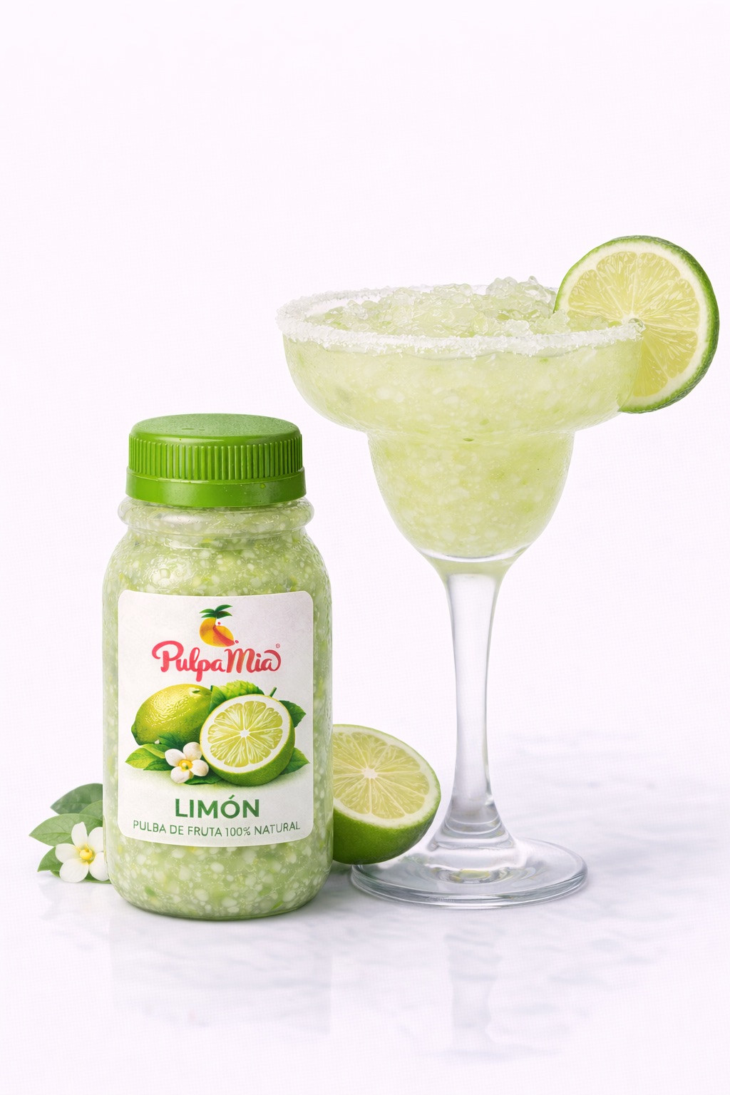 pulpa de limon pulpamia 250 ml concentrado para frappes