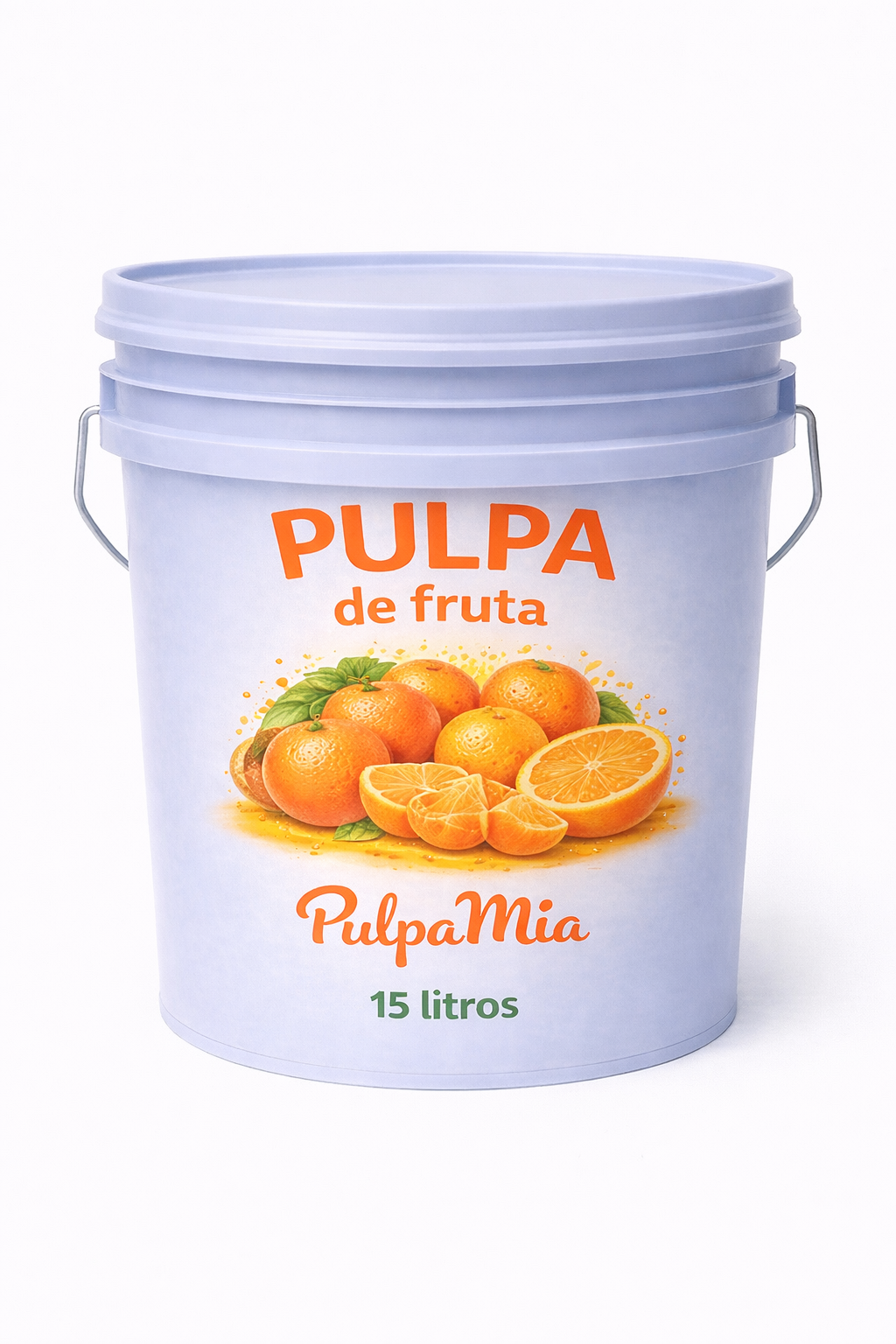 Pulpa de mandarina Pulpamia para agua fresca de mandarina con pulpa