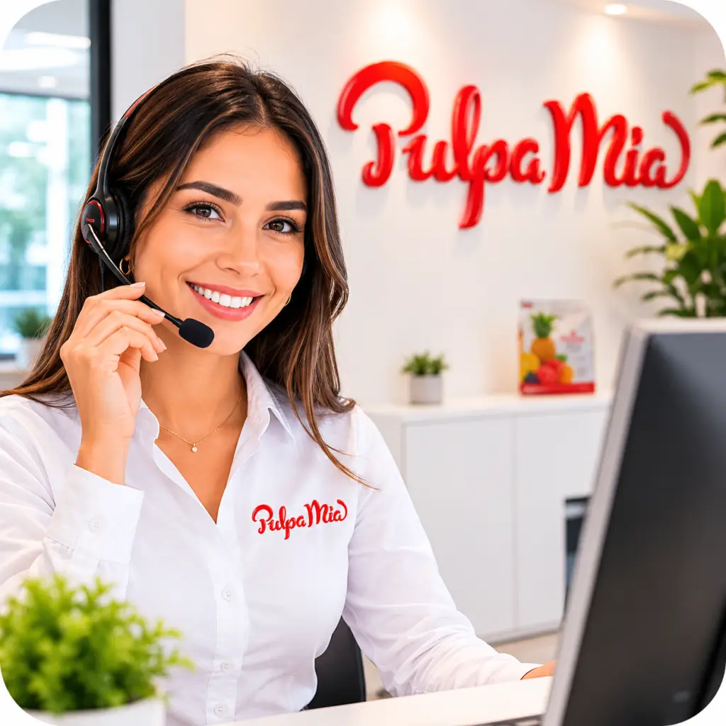 Soporte al cliente Pulpamia con atención personalizada en corporativo