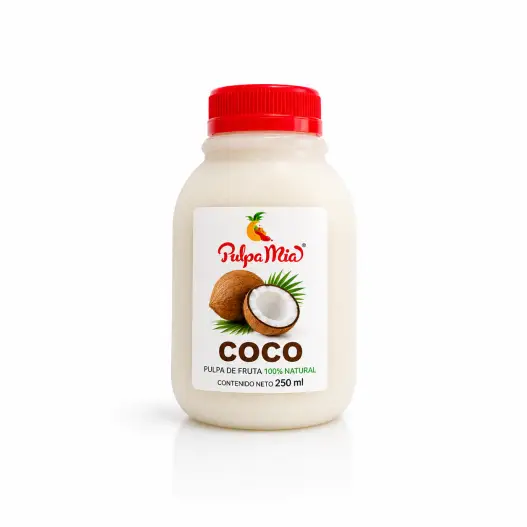 Pulpa de coco 250 ml Pulpamia para dirty soda de coco con pulpa