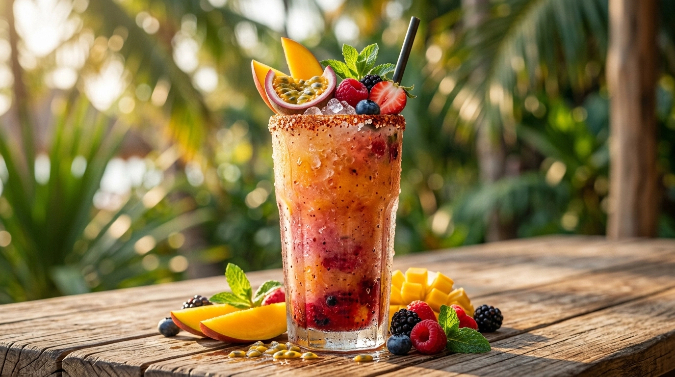 Pulpa para frappes Pulpamia en bebidas frozen frutales