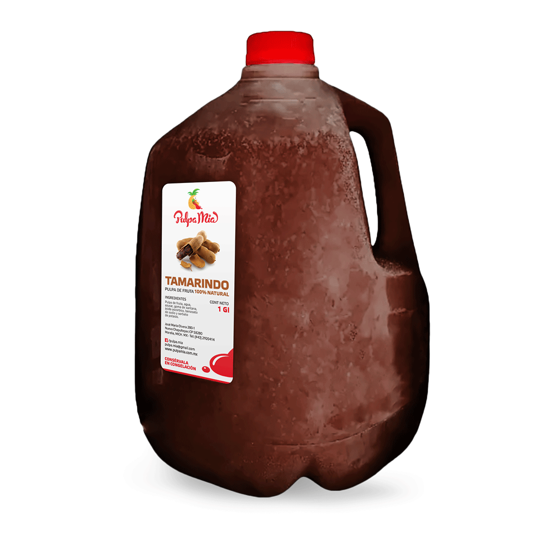 Pulpa de tamarindo Pulpamia para bebidas Pulpa de tamarindo Pulpamia para agua fresca de tamarindo con pulpa
