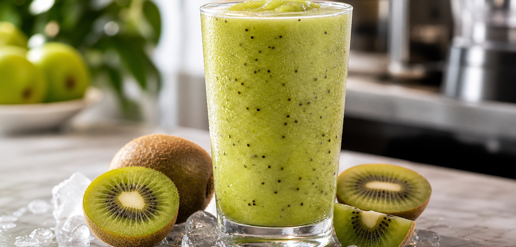 Smoothie de kiwi con pulpa Pulpamia para cafeterias