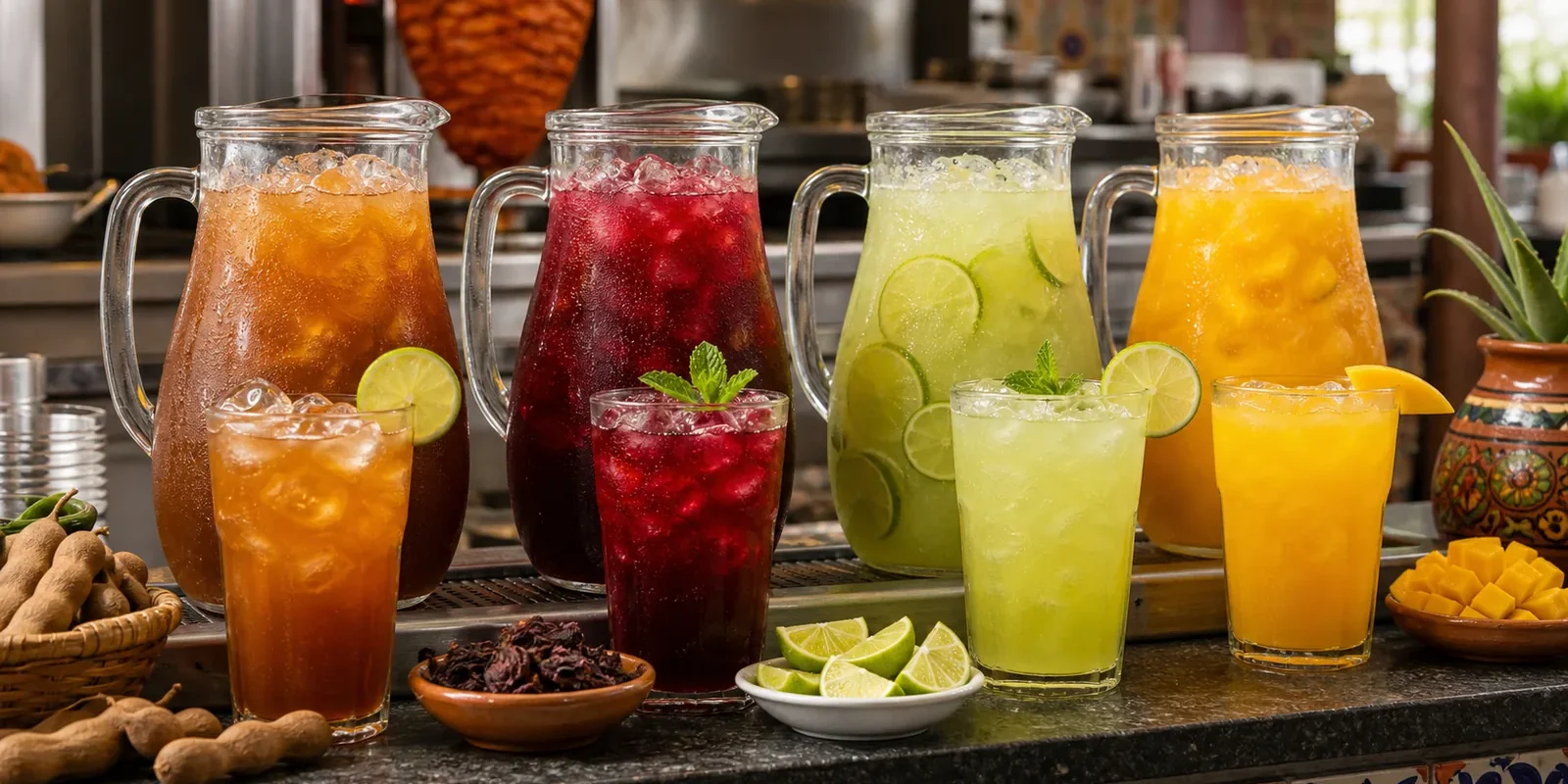 Pulpa para bebidas en taquerias Pulpamia con aguas frescas y bebidas frutales