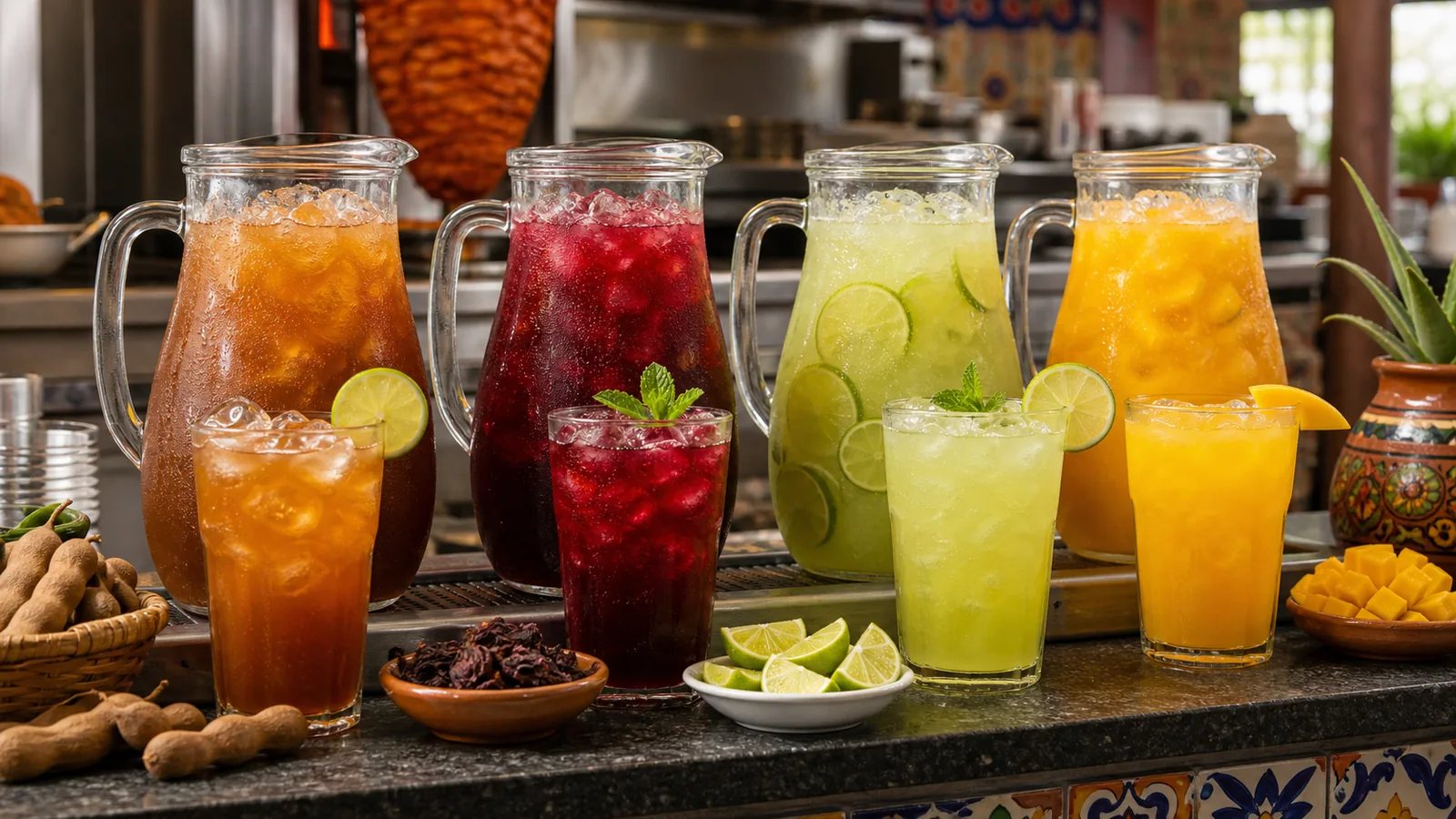 Pulpa para bebidas en taquerias Pulpamia con aguas frescas y bebidas frutales