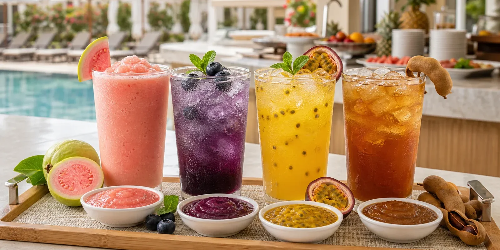 Pulpa para bebidas en hoteles Pulpamia para desayunos y eventos