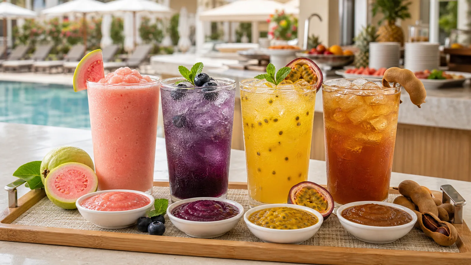 Pulpa para bebidas en hoteles Pulpamia para desayunos y eventos