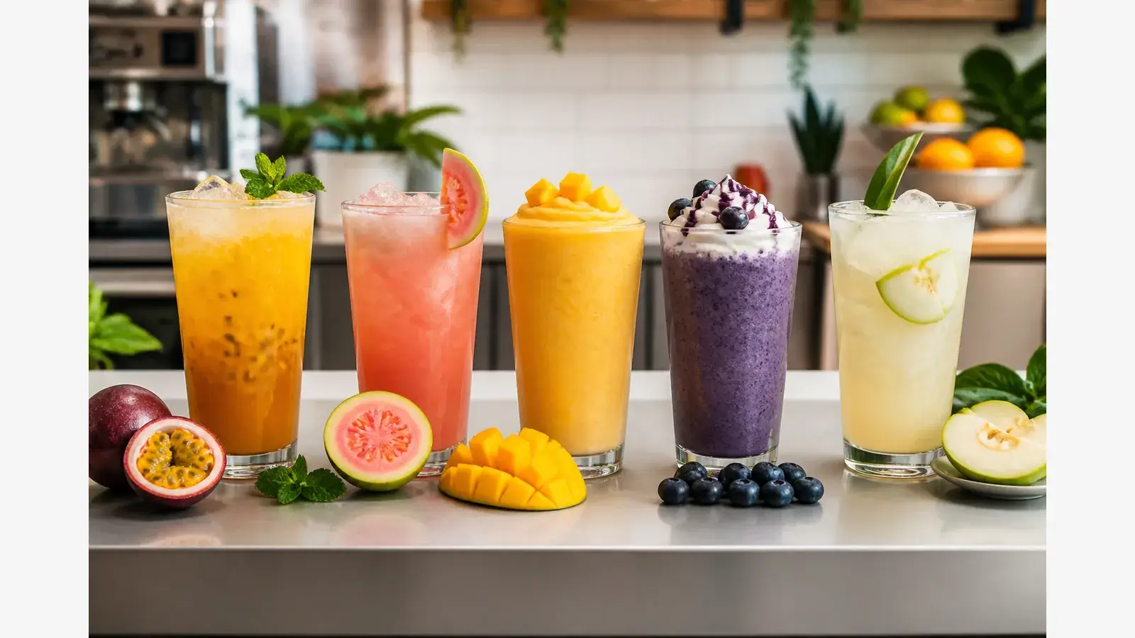 Pulpa para bebidas rentables en cafeterias con bebidas frias Pulpamia