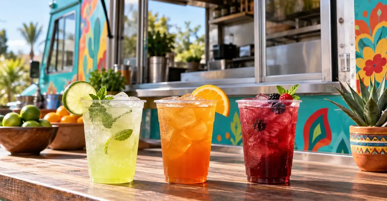 Pulpa para bebidas en food trucks con Pulpamia