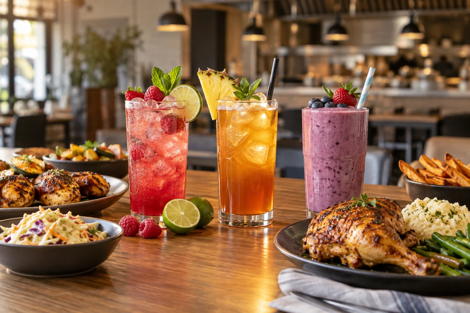 Pulpa para bebidas en restaurantes de pollo con Pulpamia