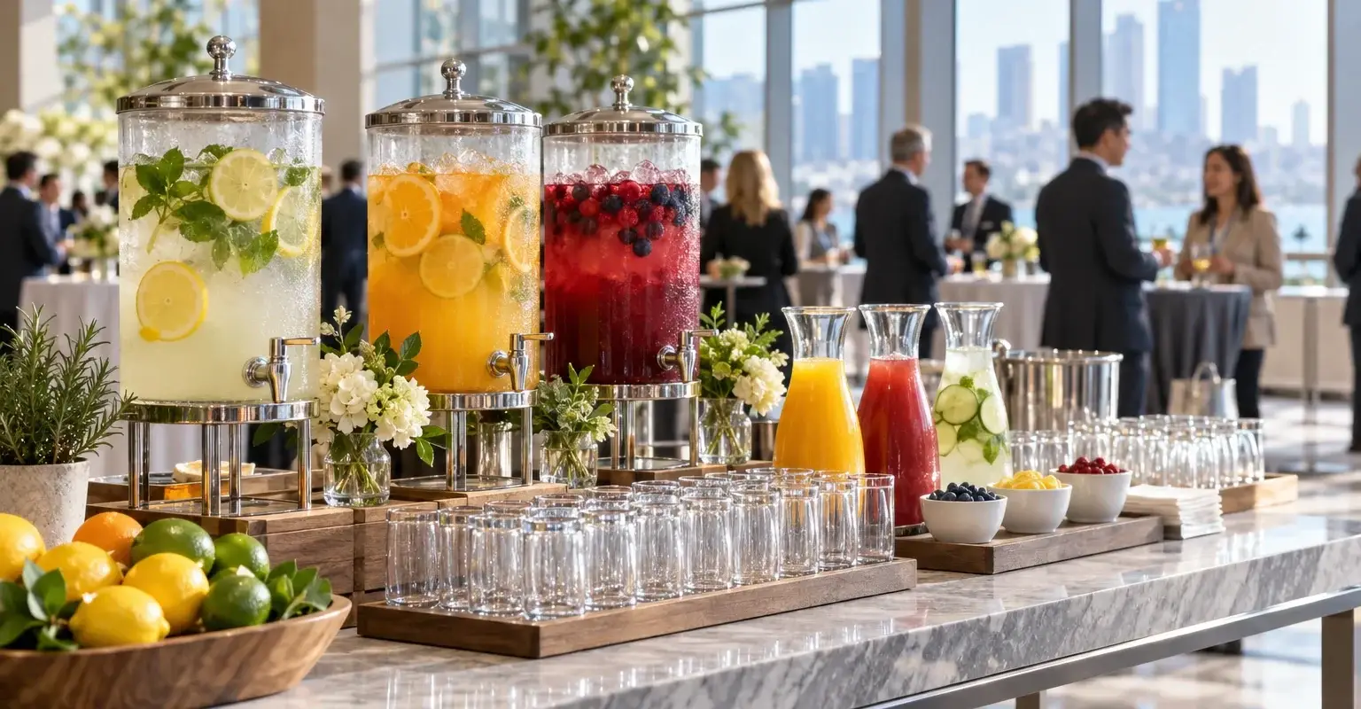 Pulpa para bebidas en centros de convenciones con Pulpamia