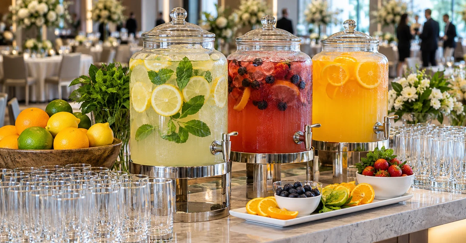 Pulpa para bebidas en salones de eventos con Pulpamia