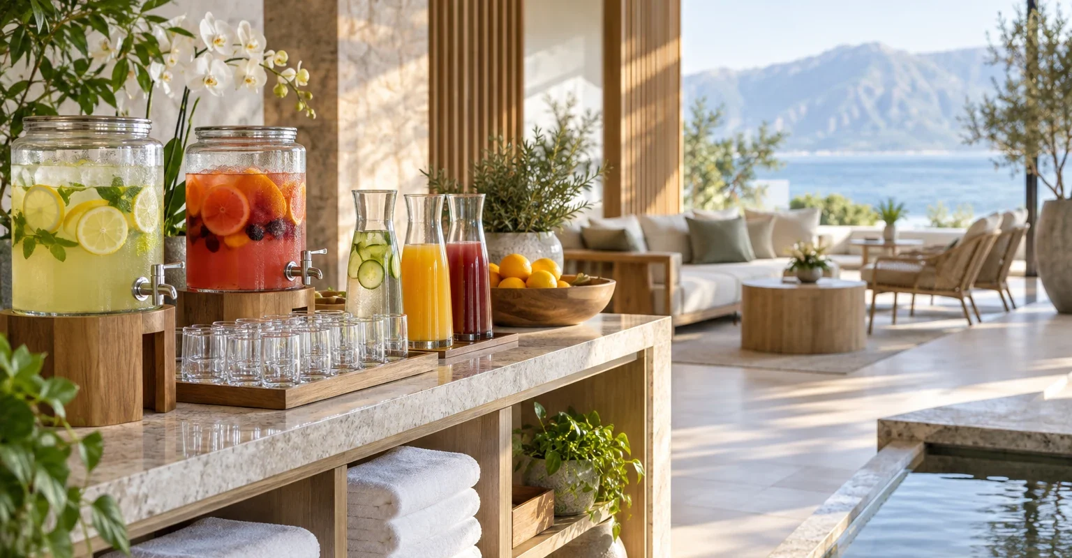 Pulpa para bebidas en spas con Pulpamia