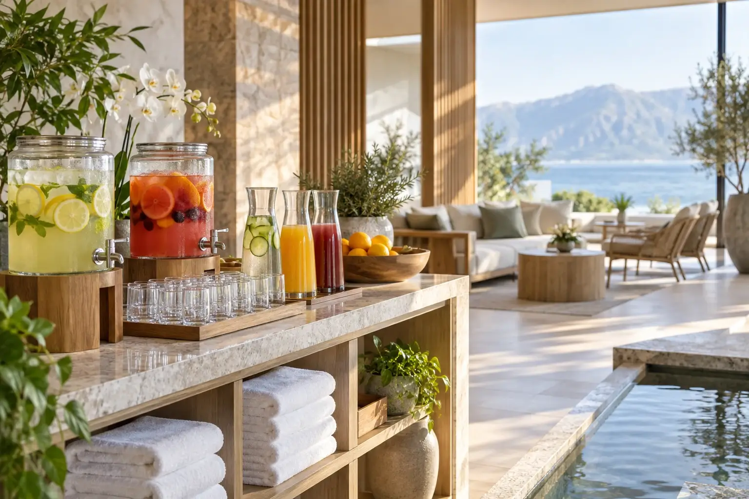 Pulpa para bebidas en spas con Pulpamia