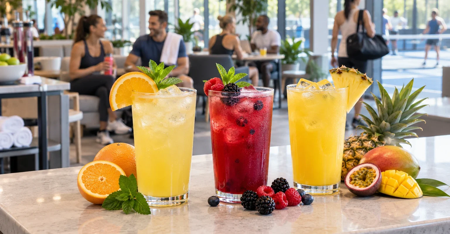 Pulpa para bebidas en clubes deportivos con Pulpamia